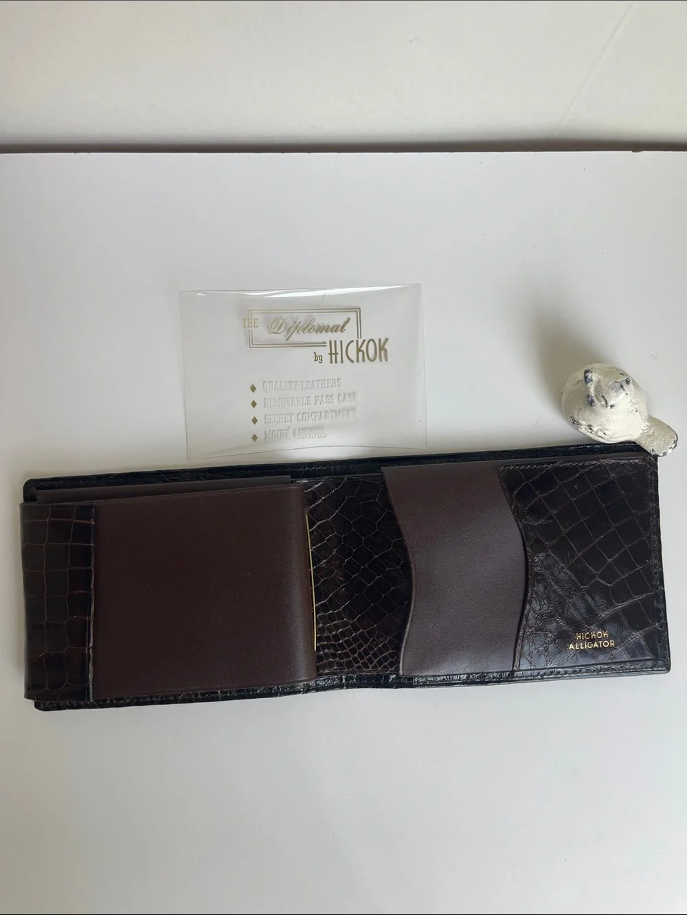 Hickok 1966 Vintage Alligator Wallet